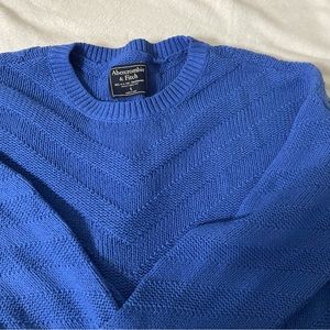 Abercrombie&Fitch Knit Blue Sweater Small
